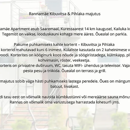 Rannamaee Apartments Suur-Rootsi Room photo